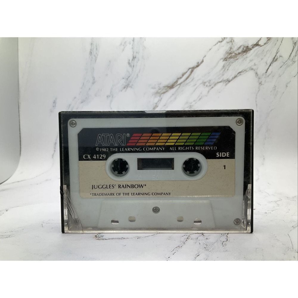 Juggles' Rainbow‎ CX4129, Atari 400/800, Cassette, Atari 1982